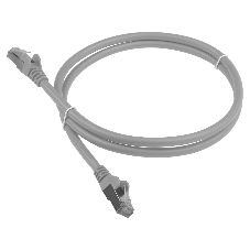 Патч-корд Lanmaster LSZH FTP кат.6, 3.0 м, серый