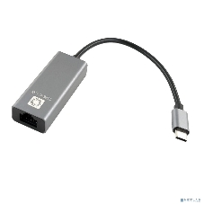 Кабель-адаптер 5bites UA2C-45-16BK USB3.1/RJ45 100MB/AL/GREY