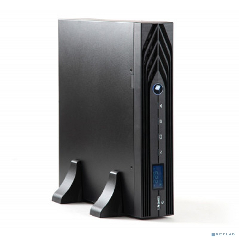 Источник бесперебойного питания SKAT-UPS 1000-RACK-ON 1000ВА, 900 Вт, online, 2U, 2 внешние АКБ, не входят в комплект (9902)