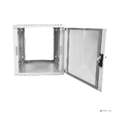 Шкаф телекоммуникационный настенный разборный 12U (600х650), съемные стенки, дверь стекло