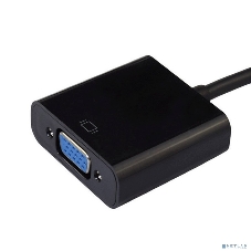 Кабель-адаптер HDMI M-->VGA 15F ORIENT C050, для подкл.монитора/проектора к выходу HDMI 