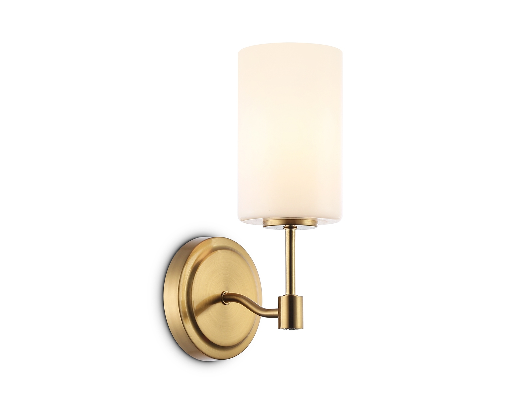 Настенный светильник Ambrella light LH56056 BS/FR латунь/белый матовый E14 max 40W 160*120*280