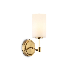 Настенный светильник Ambrella light LH56056 BS/FR латунь/белый матовый E14 max 40W 160*120*280