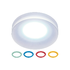 Светильник Ambrella light TN135 WH/FR белый/матовый GU5.3 D80*32