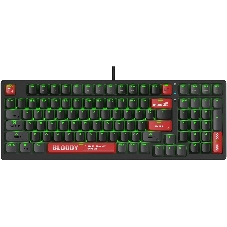 Клавиатура проводная A4Tech Bloody AT98 USB черный/красный