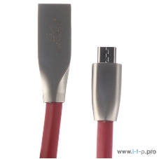 Кабель USB2.0 Cablexpert CC-G-mUSB01R-1.8M, AM/microB, серия Gold, длина 1.8м, красный, блистер