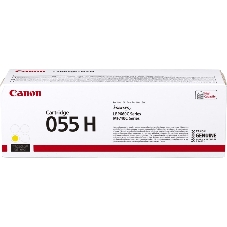 Картридж лазерный Canon 055 H Y (3017C002) желтый (5900 стр.) для Canon i-SENSYS серий MF740, LBP660