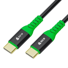 Кабель GCR USB5.0 80GbPS 240W 16K VIDEO, 2.0m, черный