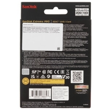Флеш карта Sandisk Extreme Pro microSDXC 256Gb + SD Adapter + Rescue Pro Deluxe 200Mb/s
