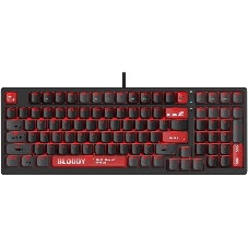 Клавиатура проводная A4Tech Bloody AT98 USB черный/красный