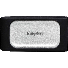 Внешний SSD Kingston XS2000, 4TB, USB 3.2 Gen 2x2 Type-C, R/W 2000/2000, серебристый