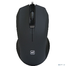 Мышь проводная Defender MM-310 черный, 1000 dpi, USB, кнопки - 3