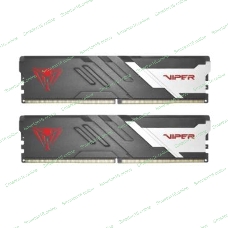 Оперативная память Patriot Viper Venom, DDR5, 32Gb (2x16Gb), 6000MHz, CL30, DIMM, с радиаторами, серый/черный