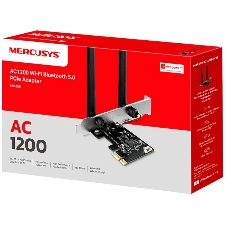 Wi-Fi Bluetooth PCI Адаптер Mercusys AC1200 Dual-Band Wi-Fi Bluetooth PCI Express Adapter