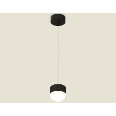 Светильник Ambrella Light XP8111025 SBK/FR/CL черный песок/белый матовый/прозрачный GX53 (A2333, С8111, N8399)