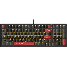 Клавиатура проводная A4Tech Bloody AT98 USB черный/красный