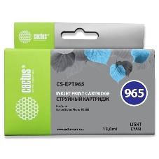 Картридж струйный Cactus CS-EPT965 светло-голубой (13 мл) для Epson Stylus Photo R2880 Картридж струйный Cactus CS-EPT965 светло-голубой (13 мл) для Epson Stylus Photo R2880