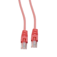 Патч-корд UTP Cablexpert cat.5e, 2м, литой, многожильный, красный