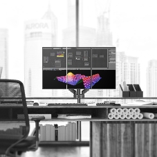 Кронштейн (держатель) ONKRON G280 для трех мониторов 13