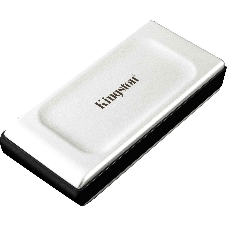 Внешний SSD Kingston XS2000, 4TB, USB 3.2 Gen 2x2 Type-C, R/W 2000/2000, серебристый