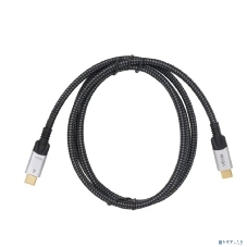 Кабель USB4 TCM--TCM, 5K@60Hz, 40Gbps, PD 240W, 5A, VCOM, 1.2м