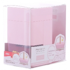Точилка для карандашей механическая Deli ER10604 Macaron, 1 отверстие, пластик, ассорти