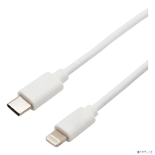 Кабель Rexant Type-C-Lightning 2.4 A, 1 м, белый ПВХ