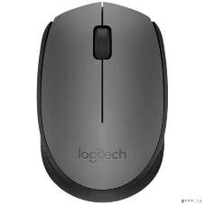 Мышь беспроводная Logitech M170 черный/темно-серый, 1000 dpi, радиоканал, USB, кнопки - 3