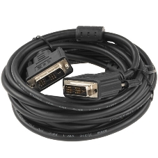 Кабель DVI-D single link Cablexpert CC-DVIL-BK-10, 19M/19M, 3.0м, CCS, черный, экран, феррит.кольца, пакет