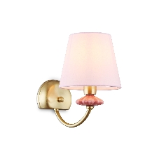 Настенный светильник Ambrella light LH75027 GD/PI золото/розовый E14 max 40W 240*150*240
