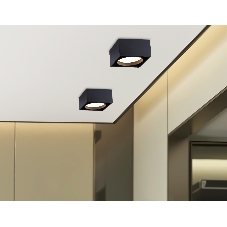 Светильник накладной TN70866 BK черный GX53 max 12W 95*95*62