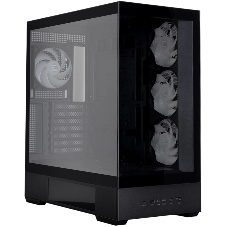 Компьютерный корпус ZALMAN P40 DS, ATX, черный, WINDOW, 9.1-inch LCD screen, 2xCombo(2.5” or 3.5”), 1x2.5”, 1xUSB TYPE-C, 2xUSB 3.0, SIDE 3x120мм ARGb, REAR 1x120мм ARGb