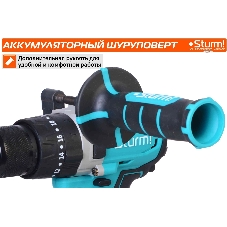 Дрель-шуруповерт Sturm CD2080, 18 В, 3 Ач, 80 Нм, бесщеточный