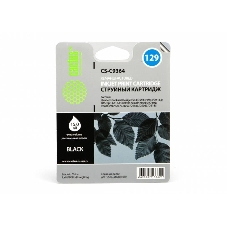 Картридж струйный Cactus CS-C9364 №129 черный (15 мл.) для HP PS 8053/8753/5943/2573/DJ 5900series