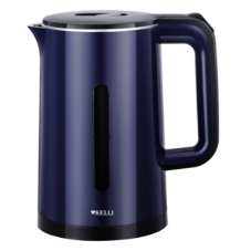 Чайник электрический Kelli KL-1375 1,8л. пластик, синий
