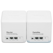 Mesh Wi-Fi система Mercusys Halo H32G(2-pack) AC1200, до 300 Мбит/с на 2,4 ГГц + до 867 Мбит/с на 5 ГГц, комплект 2 шт