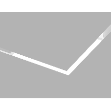 Трековый светильник-коннектор GL8110 WH белый IP20 18W 3000-6000K 220V 120° 312*312*25
