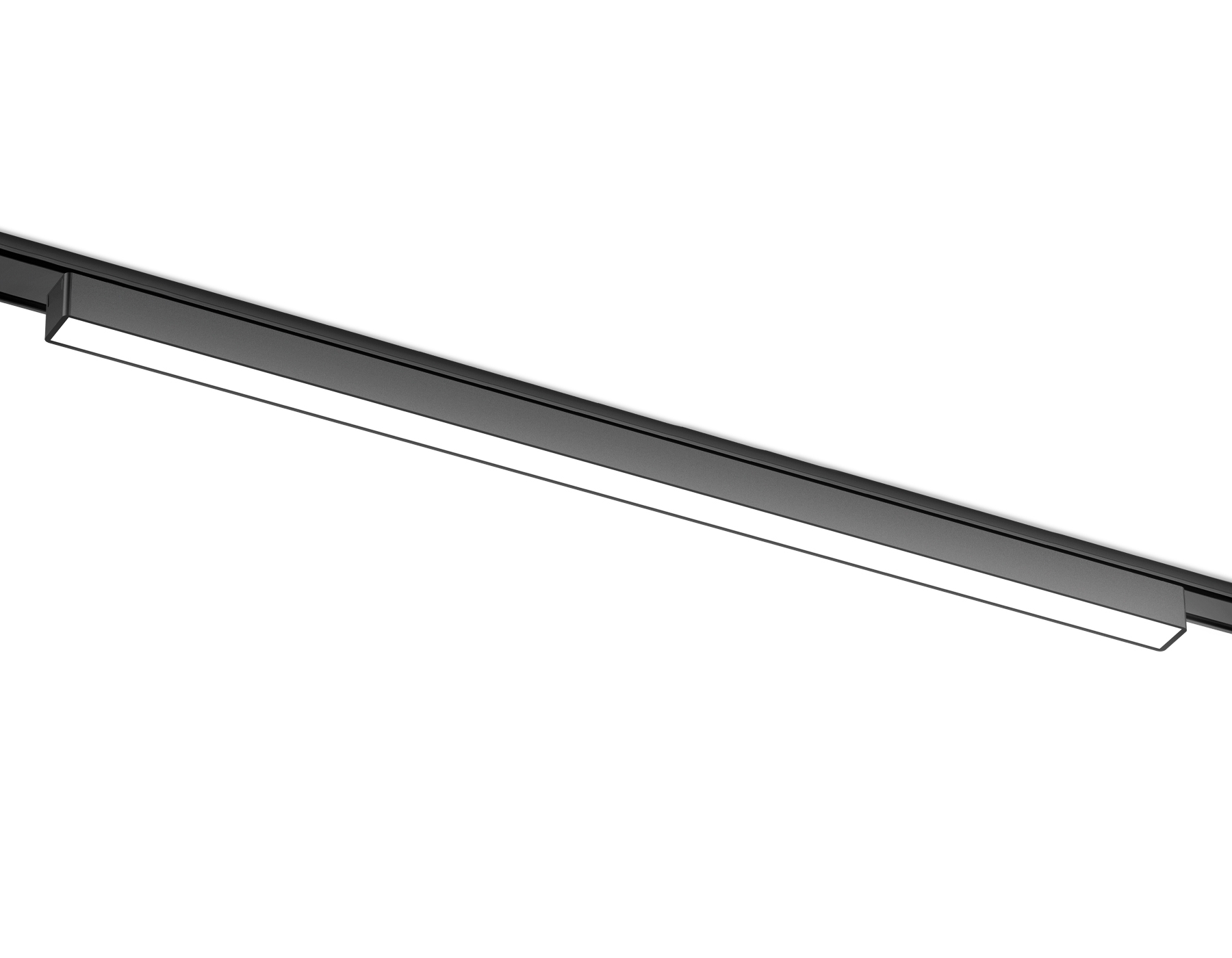 Светильник трековый светодиодный GV1455 BK черный IP20 20W 4200K 48V 615*26*24