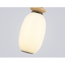 Светильник Ambrella light LH53141 BK/WH черный/белый 6W 3000K D120*1520