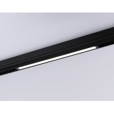 Управляемый светодиодный светильник для шинопровода Magnetic Ambrella light GL1282 BK черный IP20 18W 3000K-6400K 220V 120° 452*25*42 (Без ПДУ)