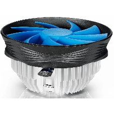 Кулер для процессора DEEPCOOL GAMMA ARCHER PRO V2 черный/синий, 120 мм, алюминий/медь, 1600 об/мин, 21 дБ, 4 pin, 110 Вт, 65.5 мм