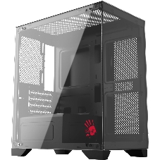 Компьютерный корпус Bloody BD-CC103 черный без БП mATX 7x120мм 1xUSB 2.0 1xUSB 3.0 audio bott PSU