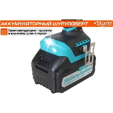 Дрель-шуруповерт Sturm CD2080, 18 В, 3 Ач, 80 Нм, бесщеточный
