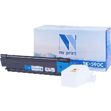 Картридж NVPrint совместимый Kyocera TK-590 Cyan для FS C2026MFP/C2126MFP/C2526MFP/C2626MFP (5000k)