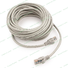 Патч-корд медный UTP Cablexpert PP10-10M cat.5, 10м, литой, многожильный, серый