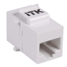 Проходной адаптер cat.5e UTP, RJ45-RJ45, тип Keystone Jack CS7-1C5EU ITK