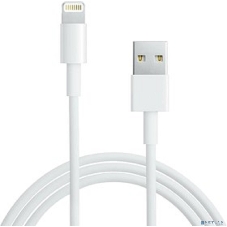 Кабель Rexant USB-A – Lightning, 2,4А, 2м, ПВХ, белый