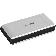Внешний SSD Kingston External SSD 2TB XS2000 BOC, Type-C, USB 3.2 Gen 2x2, R/W 2000/2000MB/s, IP55, 70x33x14мм, Silver (60 мес)