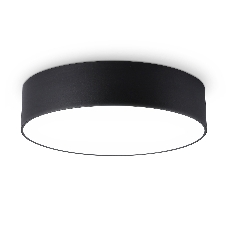 Потолочный светодиодный светильник Ambrella light FV5522 BK черный LED 26W 4200K D220*58 (Без ПДУ)