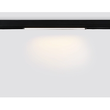 Управляемый светодиодный светильник для шинопровода Magnetic Ambrella light GL1282 BK черный IP20 18W 3000K-6400K 220V 120° 452*25*42 (Без ПДУ)